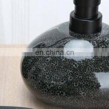 Ceramics Bathroom Decor Accessory Completes With Soap Dispenser Tumbler Soap Dish Toothbrush Holder Bathroom Accessories Set thumbnail-3