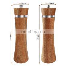 Wood Salt and Pepper Grinder Set Acacia Wood Salt and Pepper Shaker Mill thumbnail-1