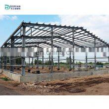 Auto Workshop Layout Design Din 40mn4 Structural Steel House Structure Henan