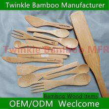 Wholesale Bamboo Measuring Spoons,kitchen Cooking Spatula Set,Christmas Gift for Lover thumbnail-3