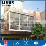 Factory Aluminium Lowes Glass Sunrooms With Tempered Glass for Sale thumbnail-1
