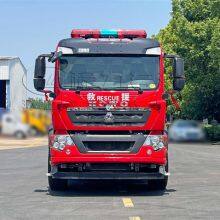 Export 6 Square Water Tank Fire Truck Dongfeng Export Water Tank Fire Truck Fully Functional Support Customization thumbnail-3