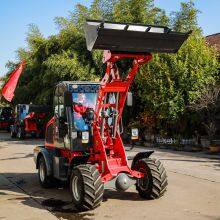 HZM 1.2ton 812 Compact Small Front End Loaderwith Euro Type Quick Hitch for Sale thumbnail-2