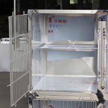 Pet Hospital Inpatient Housing Cage, Made of Stainless Steel Material thumbnail-2