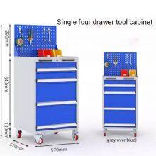 Heavy-Duty Rolling Tool Cart With Lockable Drawers for Auto Repair Shops
