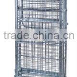 Foldable Metal Security Hotel Housekeeping Maid Cart Trolley thumbnail-2