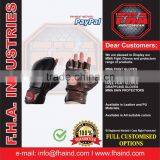 Fight Gear Combatsport MMA Grappling Cage Wrestling UFC Grappling Leather PU Neoprene Free Fighting Gloves by FHA INDUSTRIES thumbnail-1