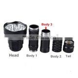 YT-1889 XML 9 LED 12000-Lumen LED Flashlight thumbnail-4