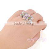 New Arrival New Design Finger Ladies Gold Cuff Ring thumbnail-2
