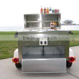 Most Popular Used Mobile Hot Dog Kiosk Cart Best China Hot Dog Vending Trailer thumbnail-2