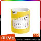 Promotional 2016 Calendar,2016 Calendar,fashion Calendar Pen Holder,calendar Printing Pen Holder,water Proof Calendar Pen Holder