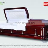 EMPEROR mahogany funeral casket mahogany wood