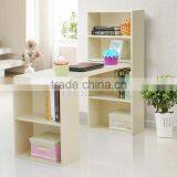 White Wood Cube Bookcase Shelf Study Room Chinese Style Bookcase (SZ-FCB386-1) thumbnail-1