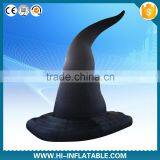 2015 giant halloween New decorative Halloween inflatable black hat