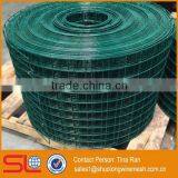 Hebei Shuolong Supply 0.9mx30m 19 Gauge Green PVC Coated Welded Wire Mesh Roll for UK Supermarket thumbnail-6