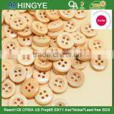Sedex Audited Factory 2 Pillar 18L Natural Wooden 4 Holes Button