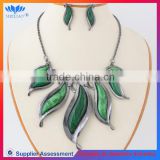 Fashion With High Quality Resin Jewelry Set Best Friend Necklace