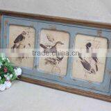 Shabby Chic Distressed White Wood Picture Frame thumbnail-2