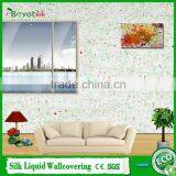 Natural Powder Wall Covering Interior Wall Coating Material Fibre Decor Wall Coating thumbnail-2