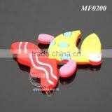 Cartoon Cute Goldfish Shaped Soft Rubber Injection Molding Promotional PVC Magnet For Fridge thumbnail-3