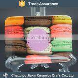 Custom Decal Ceramic Rectangular Dessert Plate thumbnail-1