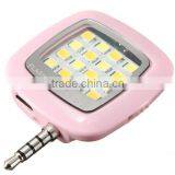 Fos Ios and Android Universal Mini 16 LED Camera Flash Selfie Fill Light Selfie Night Photo thumbnail-4