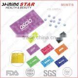 Rectangle Shape Promotional Strong Pepper Mints