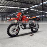 China motorcycles 200cc,NEW 2016 orange 200CC dirty bike.150cc off road bike.