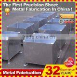 Kindle 2014 New Polychrome Galvanized Oblong Metal Stand for Flowers