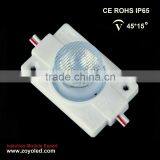 45*15 Degree Side Light Led Module 12v Signage Led Module 1.5w for Light Box Advertising Light