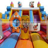 Cartoons Mickey Castle Slide, Inflatable Castle Slide for Children thumbnail-4