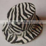 Zebra Paper Hats