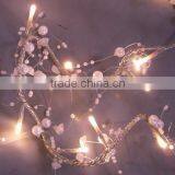 Lighted White Bead Decoration Items