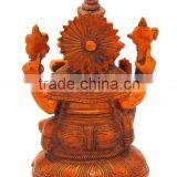 Sitting Ganesha With Round Base 8" thumbnail-3