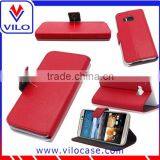 Card Holder Luxury Leather Wallet Case For HTC M9 thumbnail-1