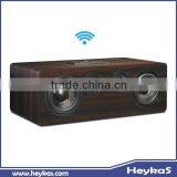 Wholesale Vintage Wooden HiFi WiFi Stereo Speaker thumbnail-5