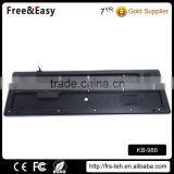 Hot Selling Wholesale Colorful LED Illuminate Ergonomic Wired Keyboard Supplier's Choice thumbnail-5