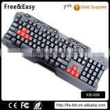 2016 Hot Sale Cheap Wired Multimedia-Gaming Keyboard for PC thumbnail-2