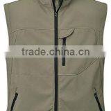 CHINESE SOFTSHELL WORK VESTS FOR MEN thumbnail-1