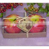 apple candle different fruit candle christmas fruit shape candle