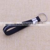 Wholesale black charm bracelet/printing logo silicone bracelets keychain for promotion gifts                        
                                                                                Supplier's Choice