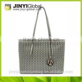 High quality PU leather lady handbag polyester bags handbag fashion women's handbags