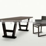 Italian style wooden dining table (E-27)