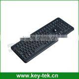 Silicone Industrial Medical Keyboard With Washable Optical Trackball thumbnail-2