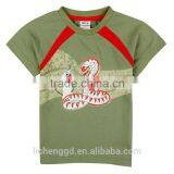 ((C5165) 2015 Green 18M-6Y High Quality Children Boys Summer t Shirt Nova Kids Fashion Olf Frozen Boys t Shirts Summer Wear thumbnail-1