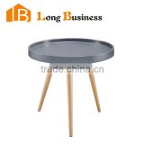 LB-AL5410 Wood round Modern Living Room Furniture nesting coffee Table for Side Table