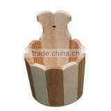 2016 Wood Composite,decorative Wooden Flower Pots,wooden Bucket