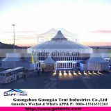 China manufacture latest curved roof banquet tent