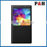 Big Window Transparent Cover and Leather Case for Samsung S5 thumbnail-3