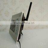 7 Inch High-strength Tempering Glass 2.4ghz Digital Long Range Multi Apartment Wireless Video Door Phone Intercom thumbnail-3